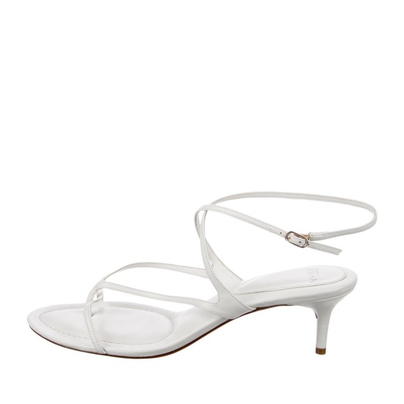 Alexandre Birman White Leather Sandals Size 41 - Picture 2 of 4